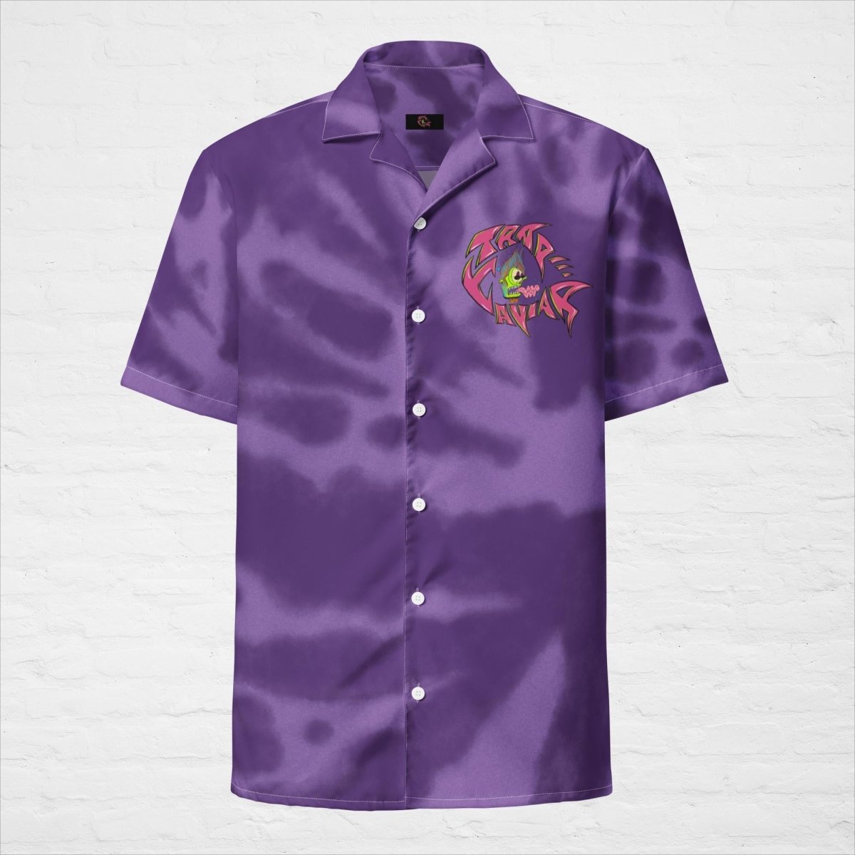 Trap Caviar "Munsta" button shirt - Trap Caviar