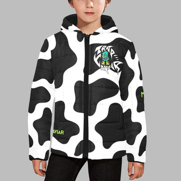 Kids' Trap Caviar “Moo” Hooded Jacket - Trap Caviar