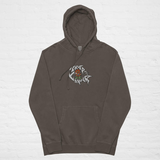 Trap Caviar “Brown Ravi” Unisex pigment-dyed hoodie