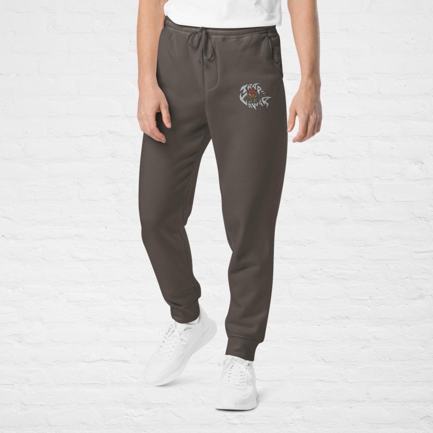 Trap Caviar “Brown Ravi” Unisex pigment-dyed sweatpants - Trap Caviar