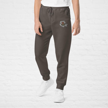 Trap Caviar “Brown Ravi” Unisex pigment-dyed sweatpants