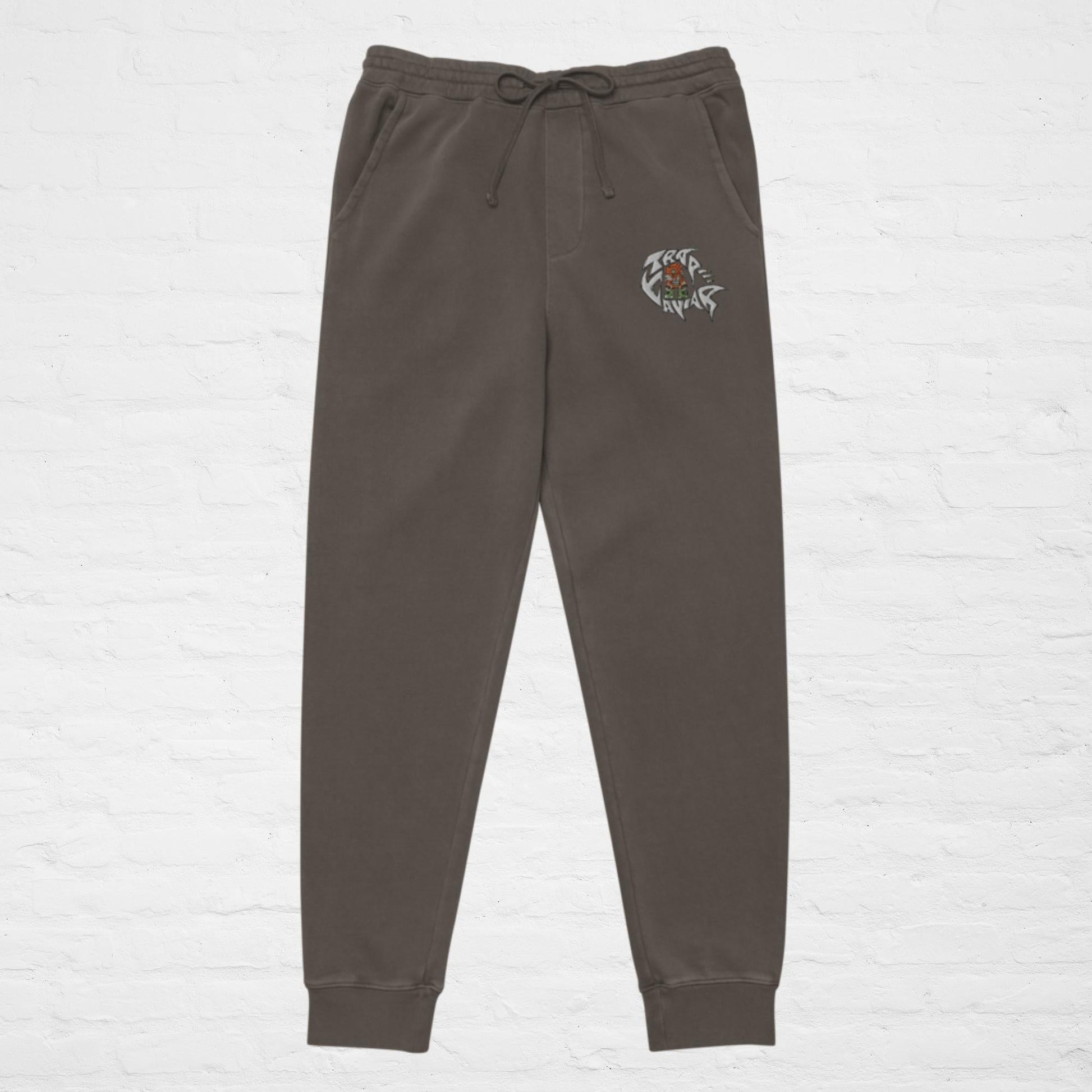 Trap Caviar “Brown Ravi” Unisex pigment-dyed sweatpants - Trap Caviar