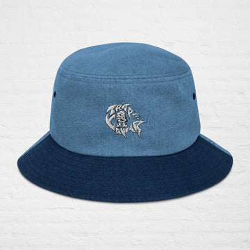 Trap Caviar Denim Bucket Hat - Trap Caviar