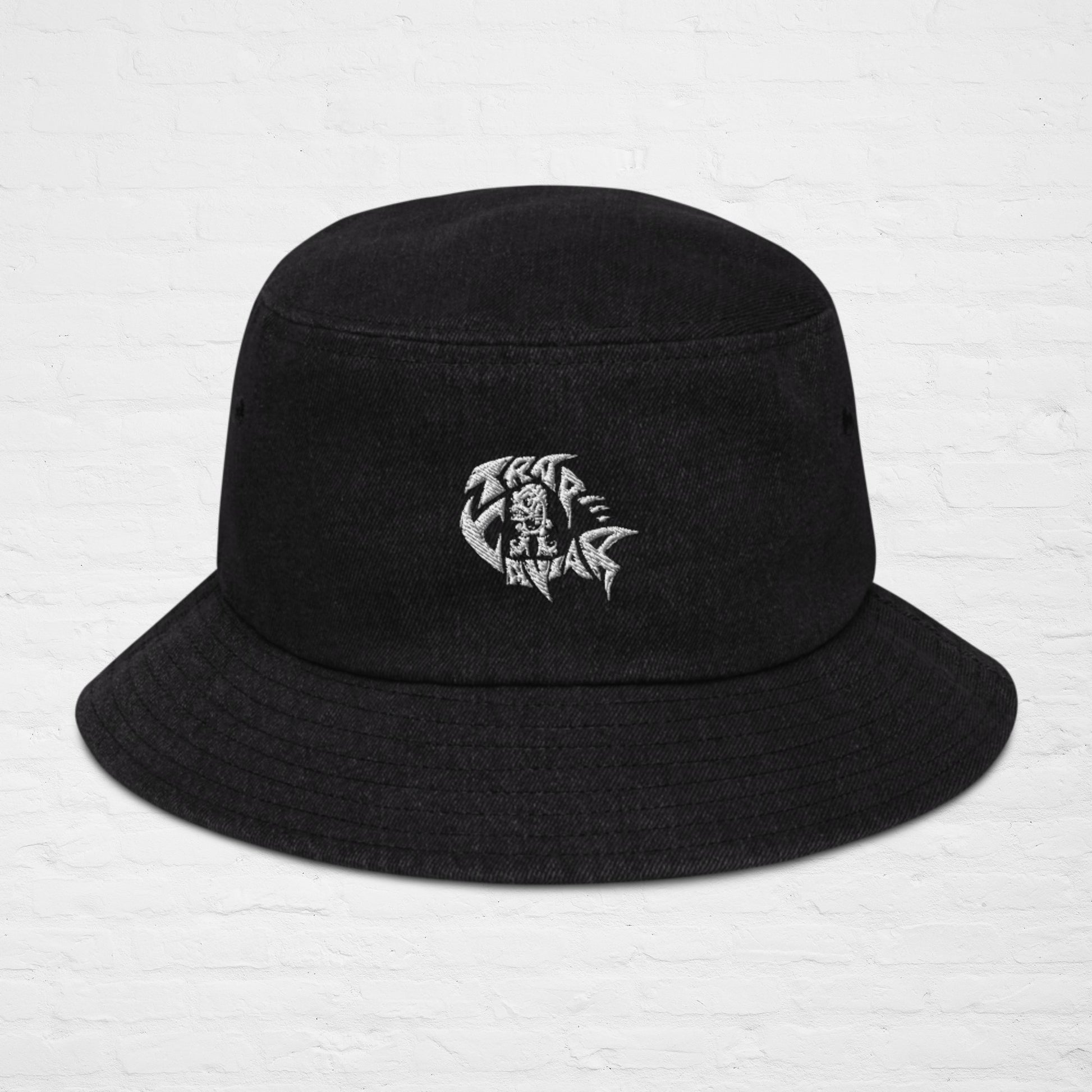 Trap Caviar Denim Bucket Hat - Trap Caviar