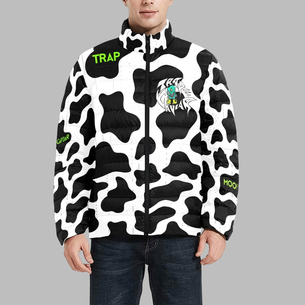 Trap Caviar “MooCow” Lightweight Bomber Jacket - Trap Caviar