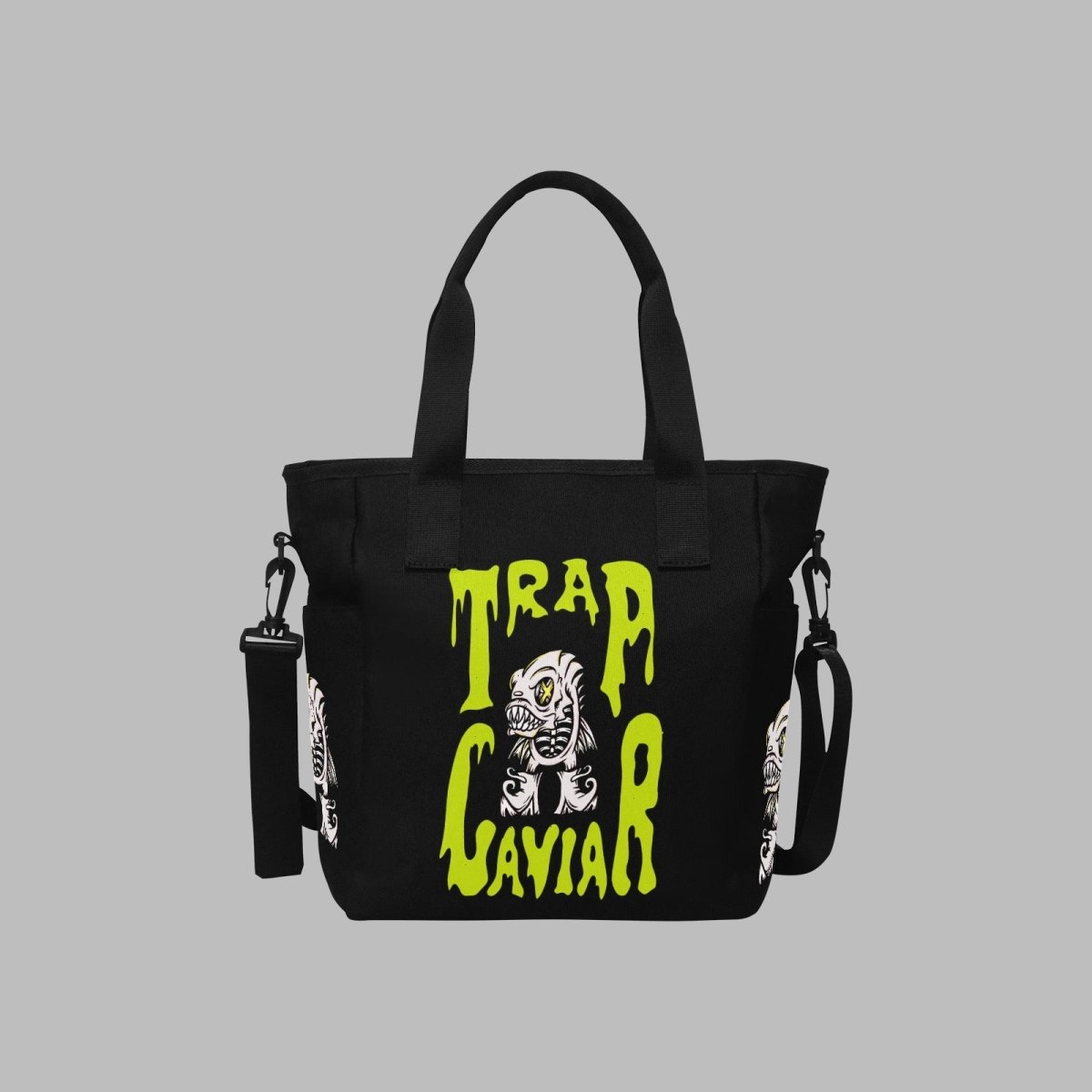 Trap Caviar “RL Stein” Tote Bag with Shoulder Strap - Trap Caviar