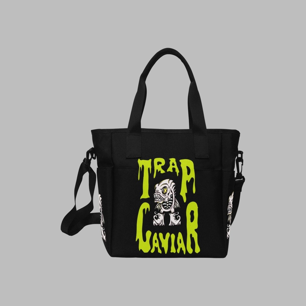 Trap Caviar “RL Stein” Tote Bag with Shoulder Strap - Trap Caviar