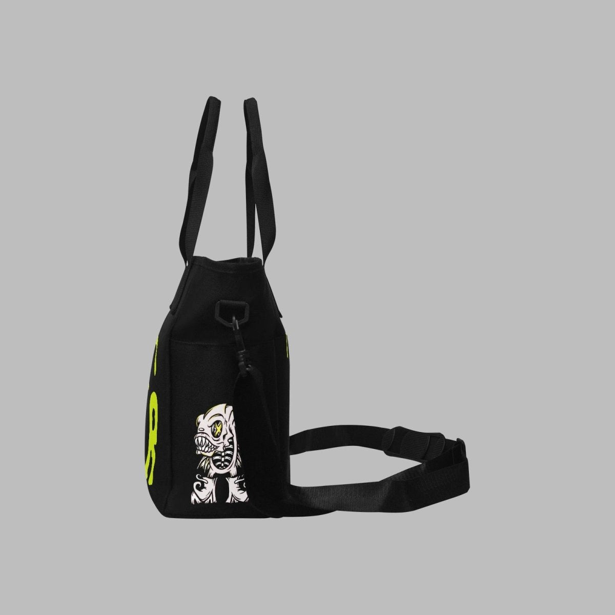 Trap Caviar “RL Stein” Tote Bag with Shoulder Strap - Trap Caviar