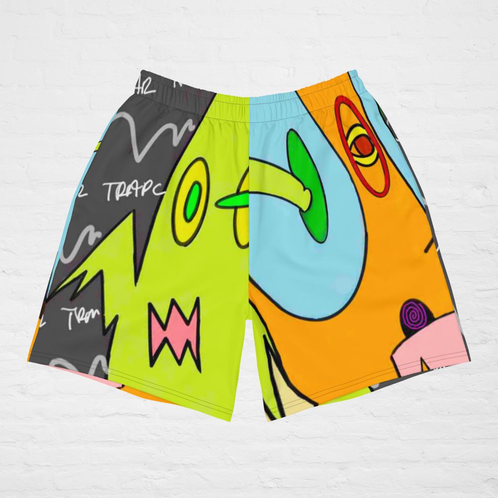 Trap Caviar “Welcome 2 Detention” Athletic Shorts i - Trap Caviar