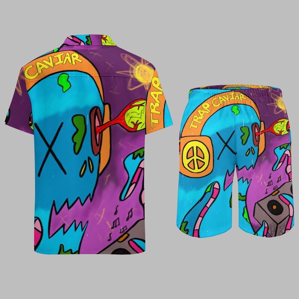 Trap Caviar “World Peace Octopus” Beach Suit - Trap Caviar